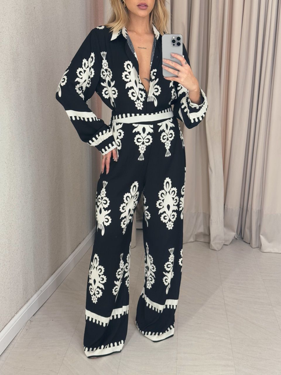 CONJUNTO FLORENCE CALÇA PRETO