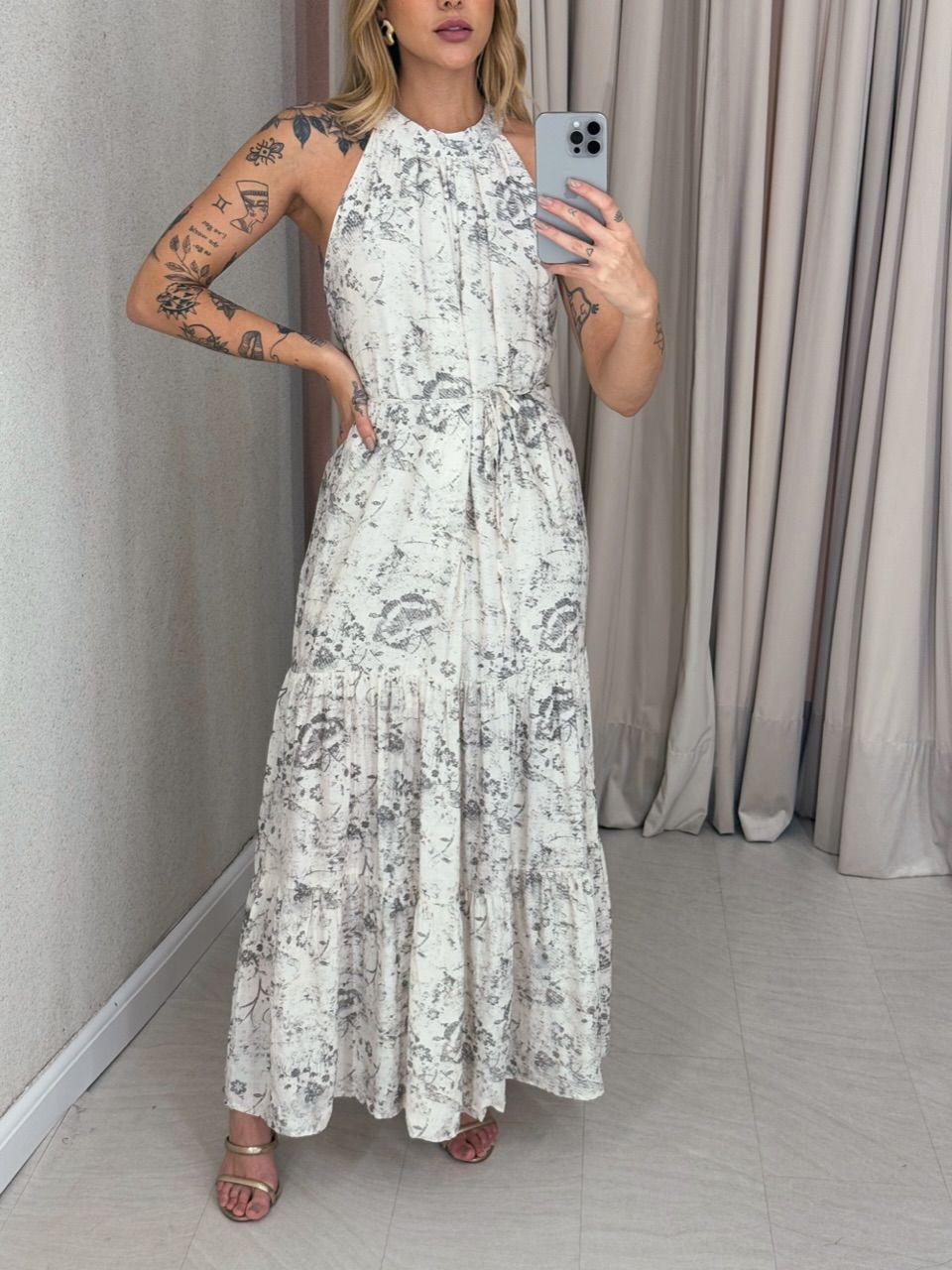 VESTIDO KARINA LONGO OFF