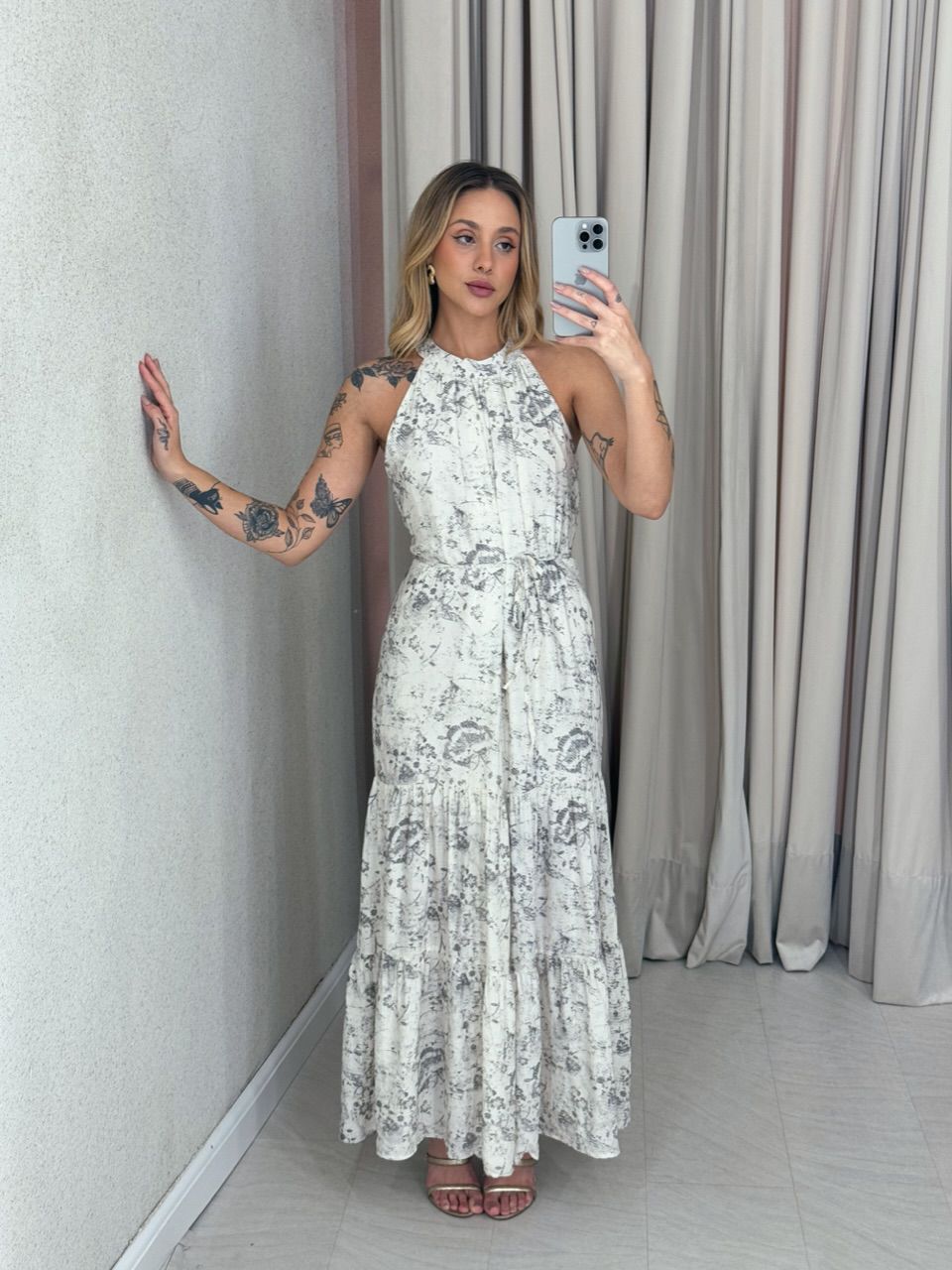 VESTIDO KARINA LONGO OFF