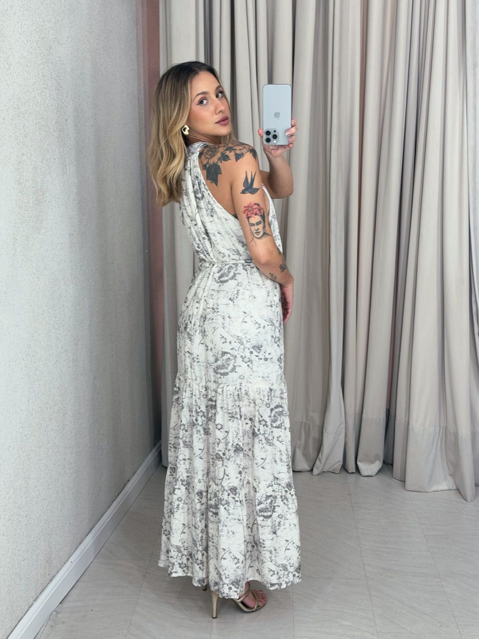 VESTIDO KARINA LONGO OFF