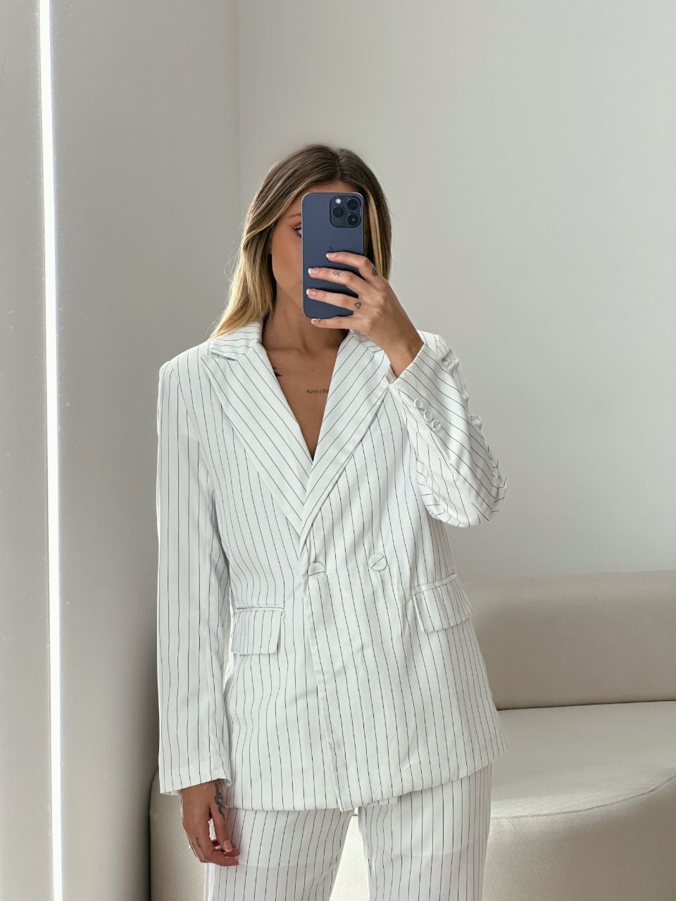 CONJUNTO LUNA BLAZER CALÇA BRANCO
