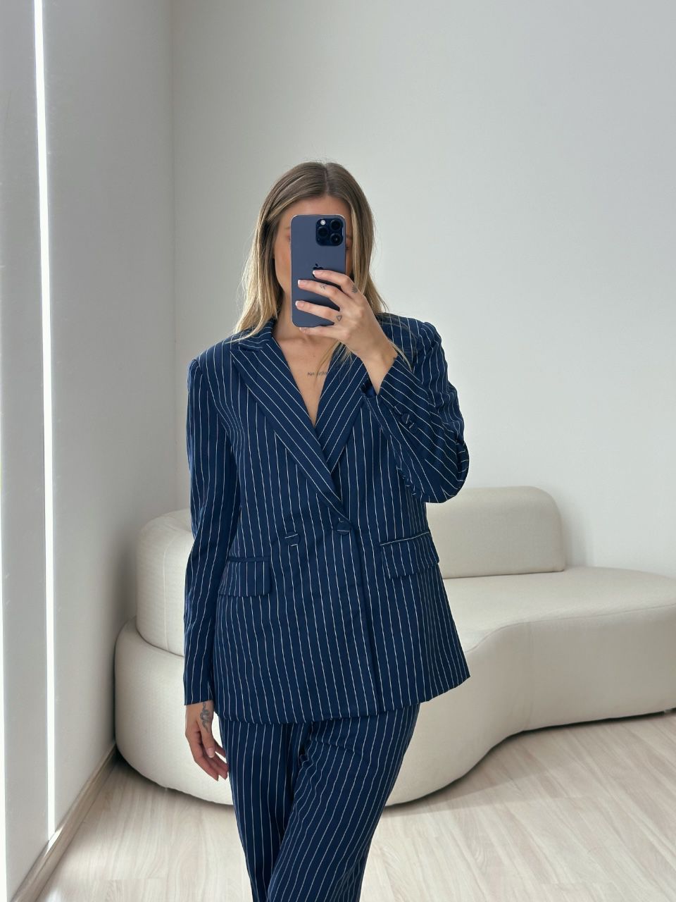 CONJUNTO LUNA BLAZER CALÇA MARINHO