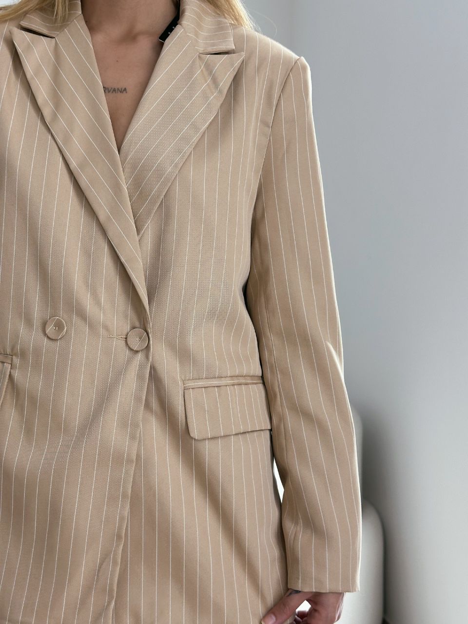 CONJUNTO LUNA BLAZER CALÇA NUDE
