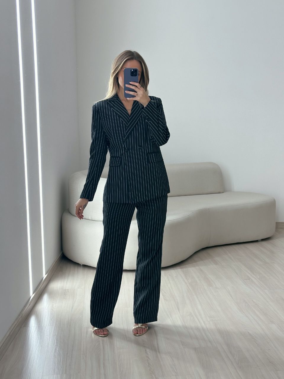 CONJUNTO LUNA BLAZER CALÇA PRETO