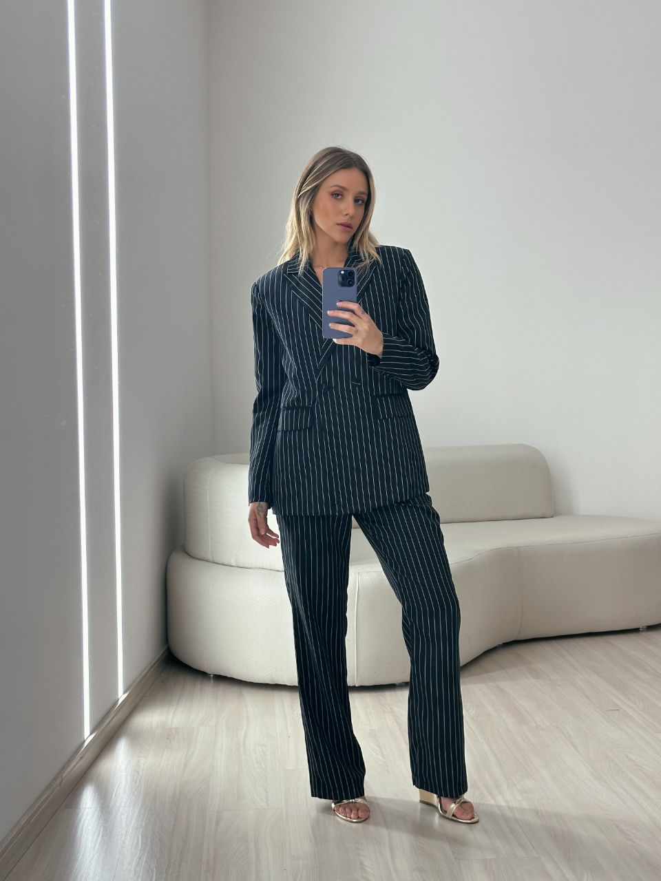CONJUNTO LUNA BLAZER CALÇA PRETO