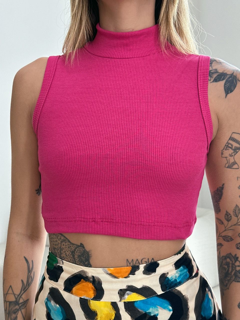 CROPPED CARLA CANELADO PINK