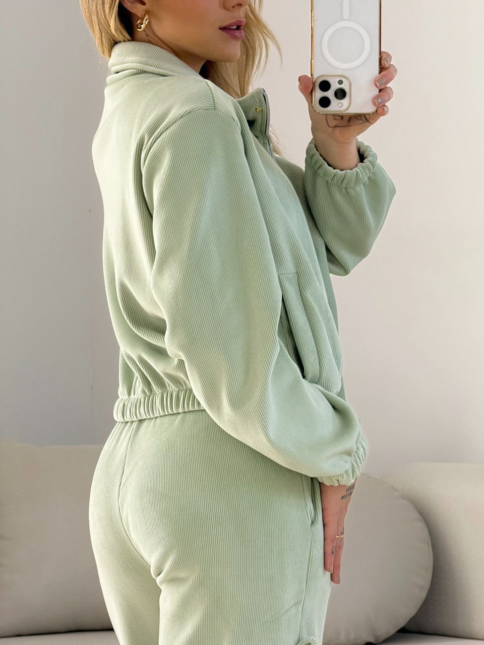 CONJUNTO ELOISA COTELÊ VERDE