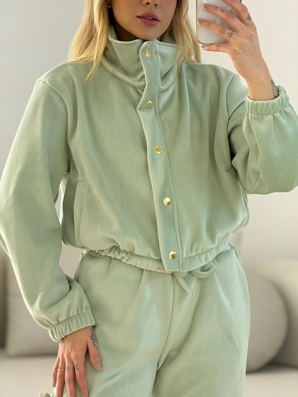 CONJUNTO ELOISA COTELÊ VERDE