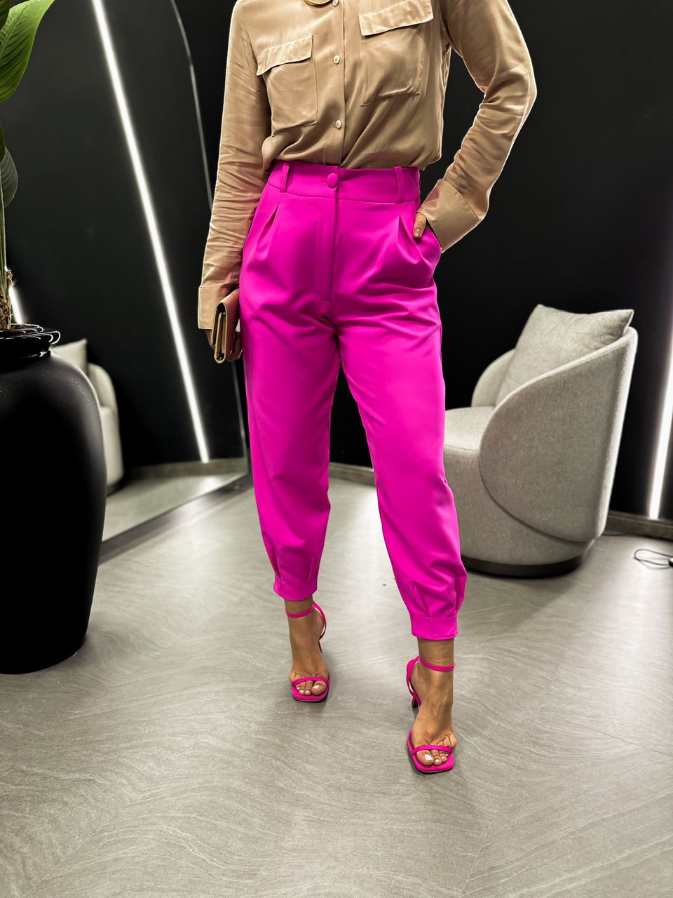 CALÇA CF CENOURA 02 PINK