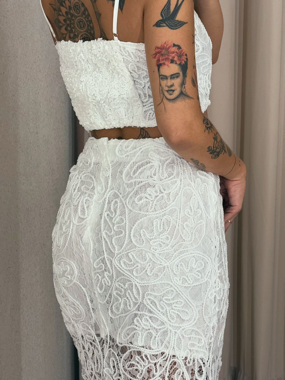 CONJUNTO ELEONORA SAIA RENDA OFF