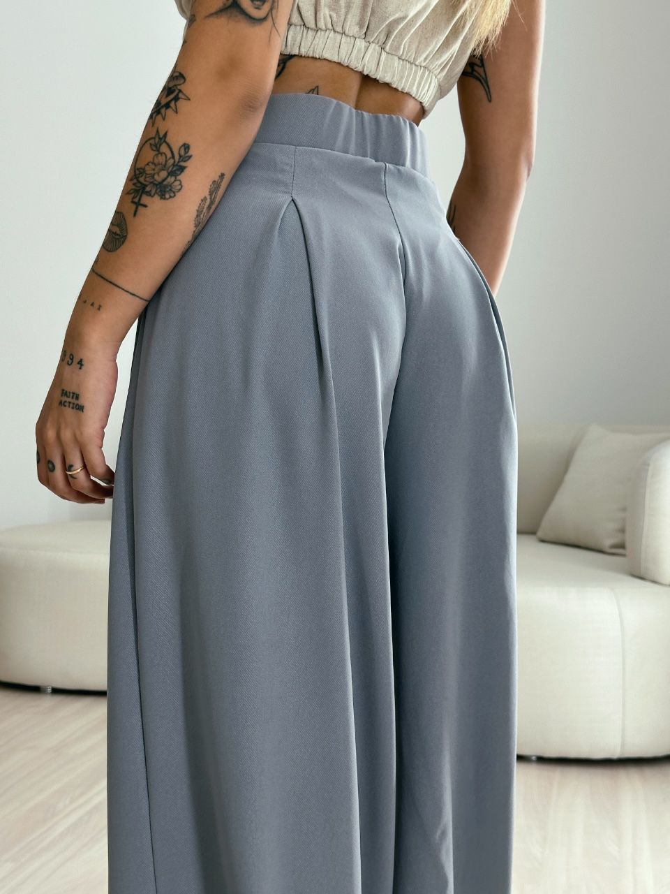 CALÇA MAX PANTALONA CINZA