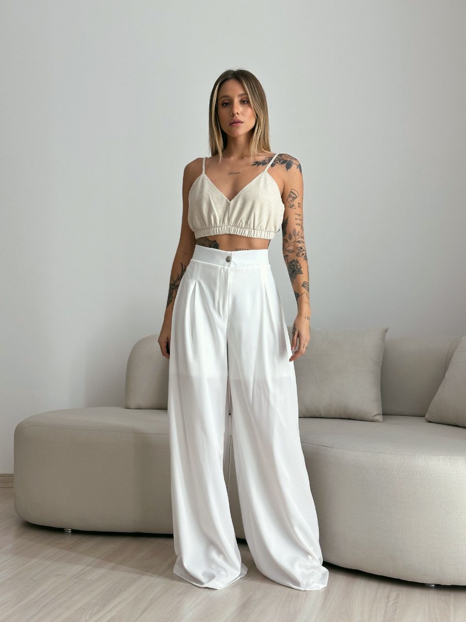 CALÇA MAX PANTALONA OFF - 0049590048 - CAROLLA FERRARO
