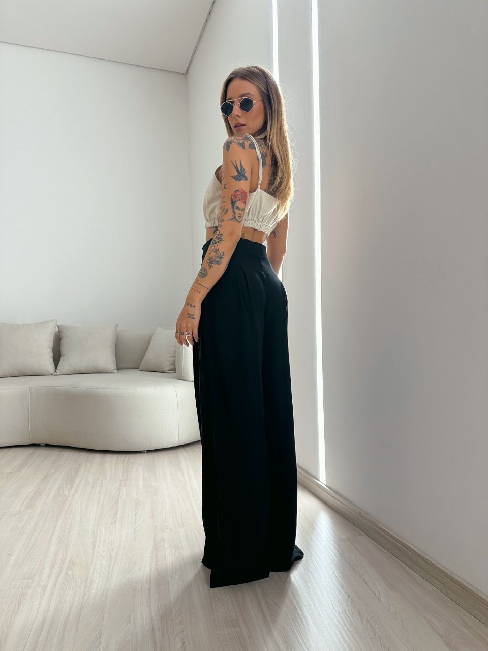 CALÇA MAX PANTALONA PRETA