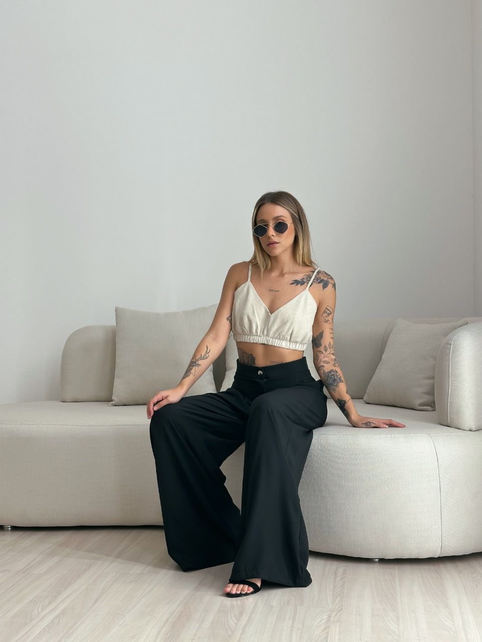 CALÇA MAX PANTALONA PRETA