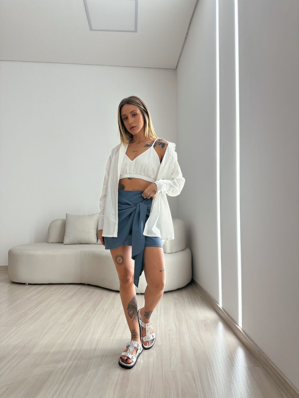 CONJUNTO HELENA CAMISA OFF