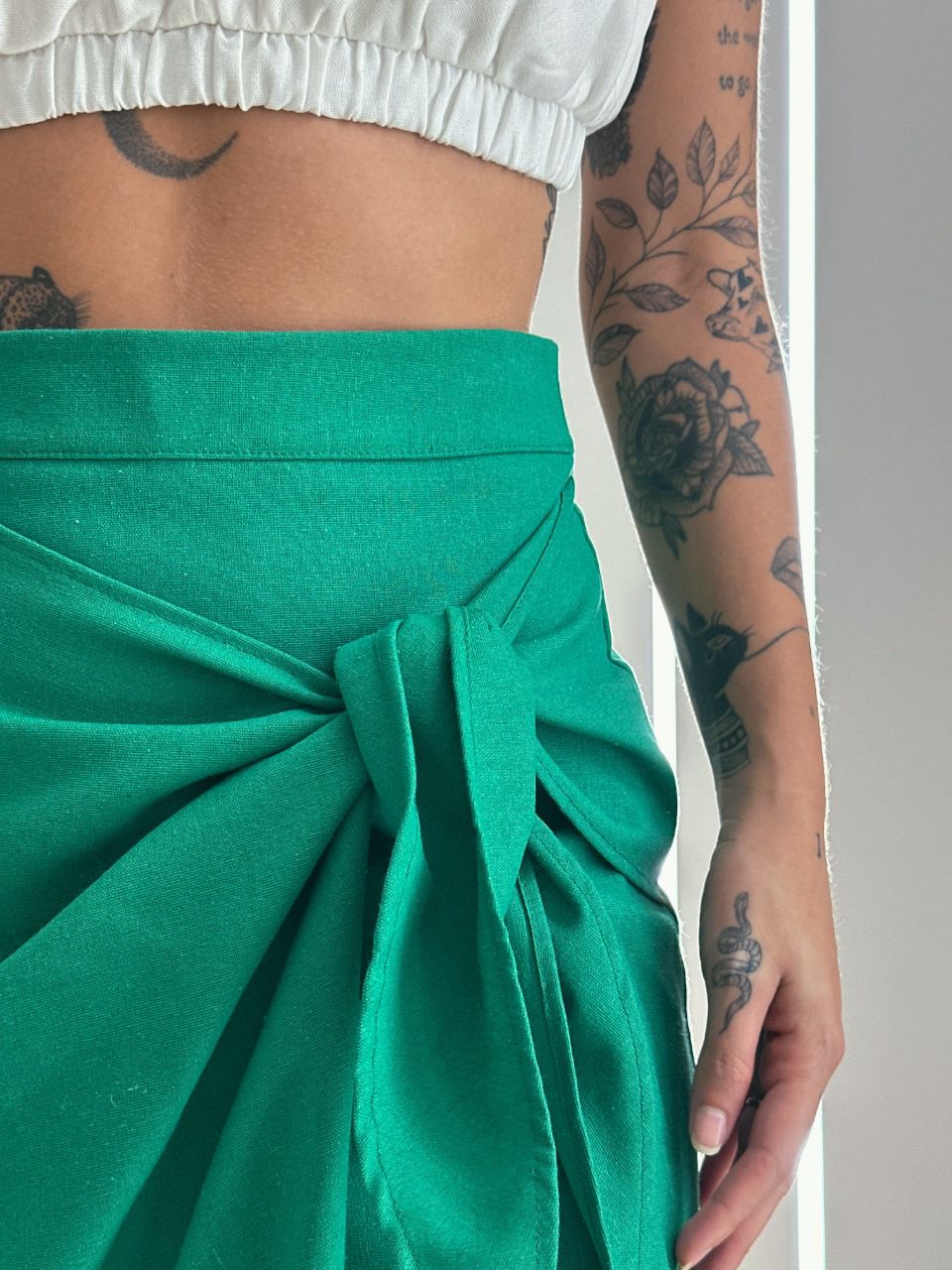 SAIA SOFIA MIDI VERDE