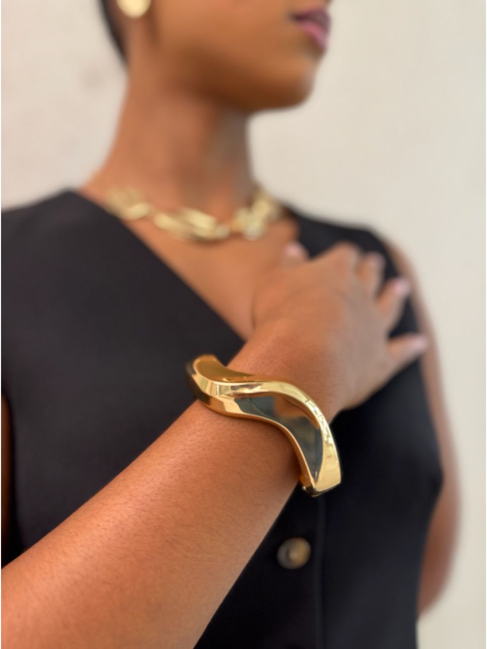 BRACELETE AMANDA DOURADO