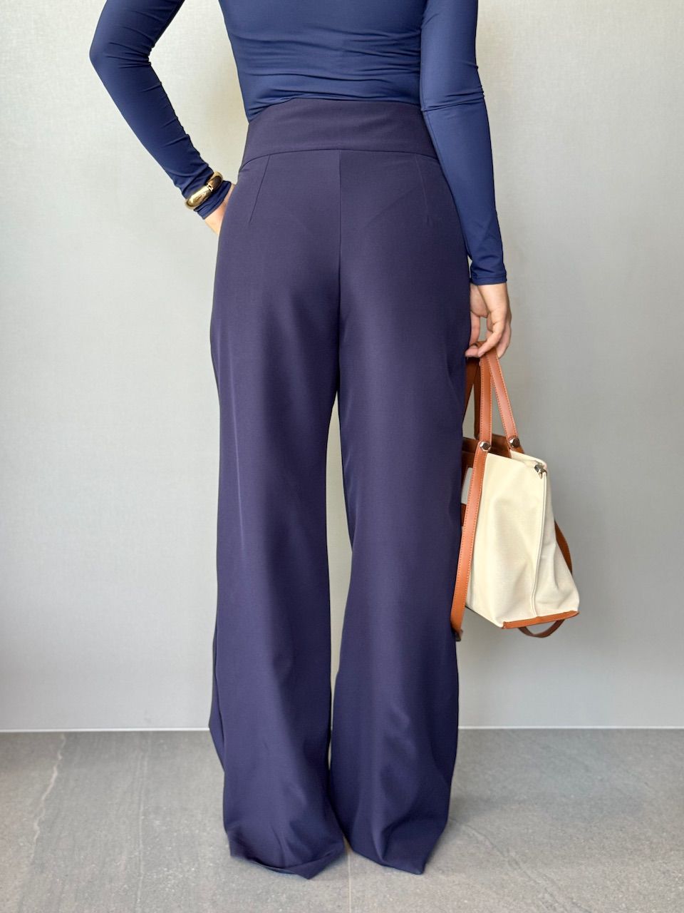 CALÇA MAJU CF PANTALONA MARINHO