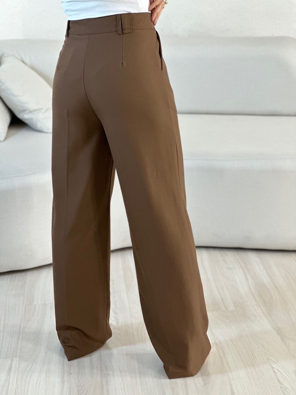 CALÇA VALENTINA PANTALONA Marrom