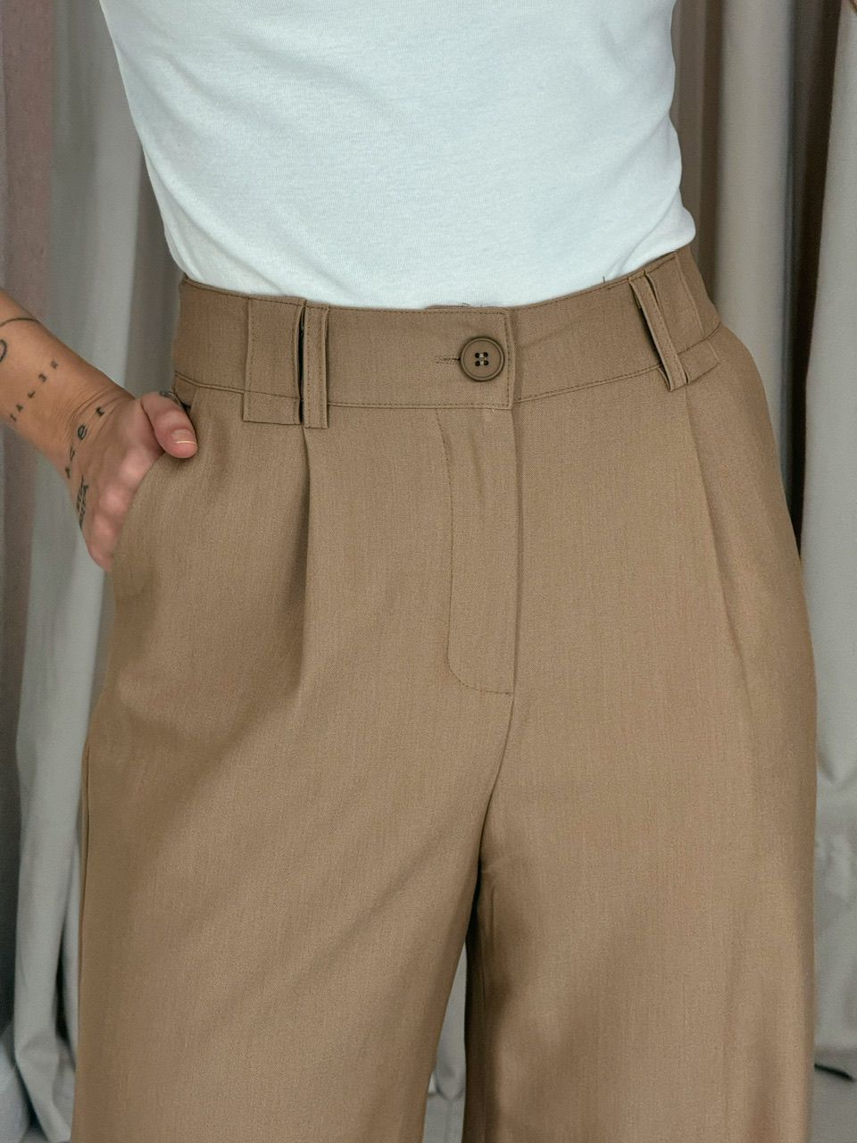 CALÇA VALENTINA PANTALONA Nude
