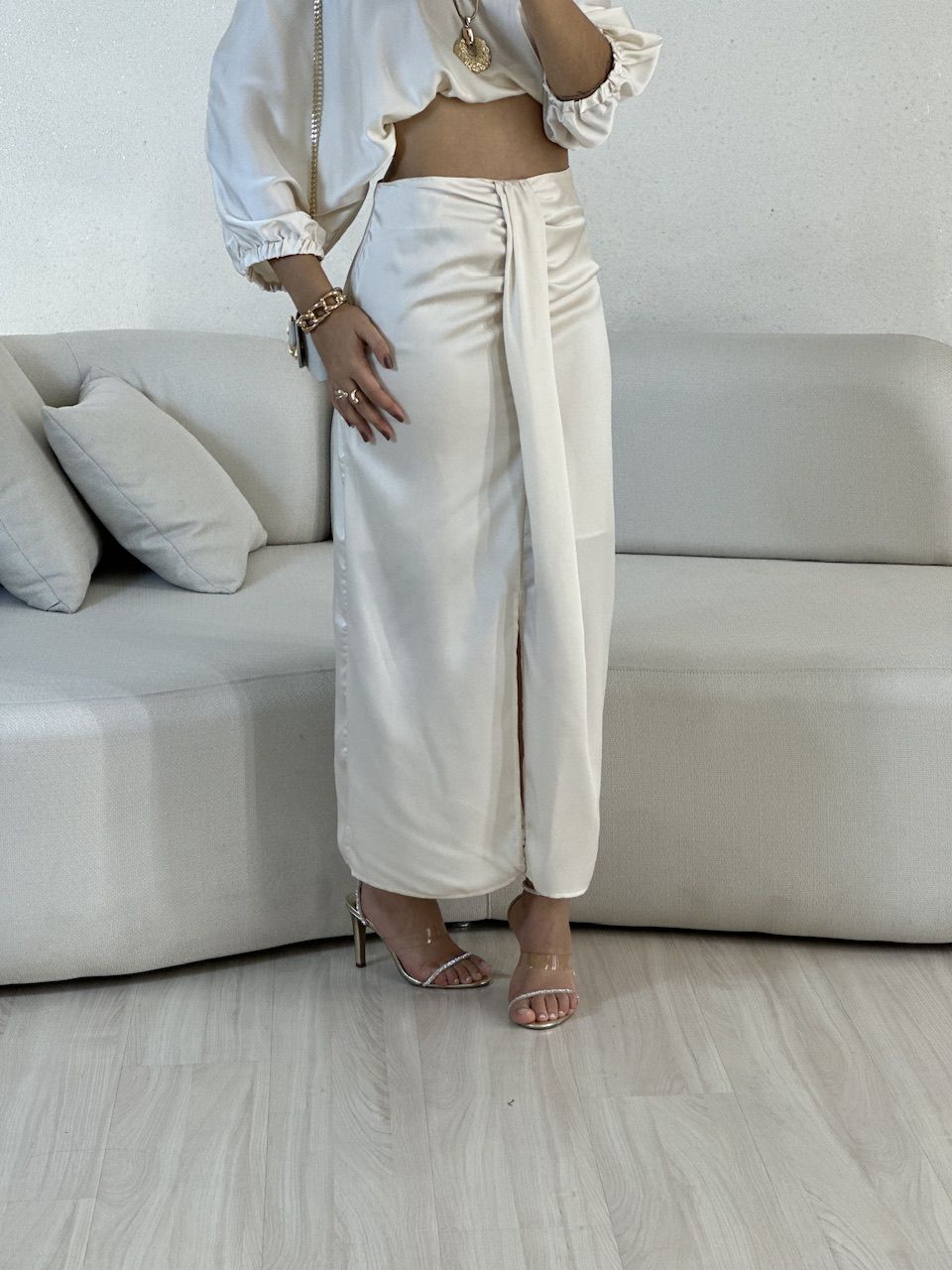 SAIA ESTHER ACETINADA MARFIM