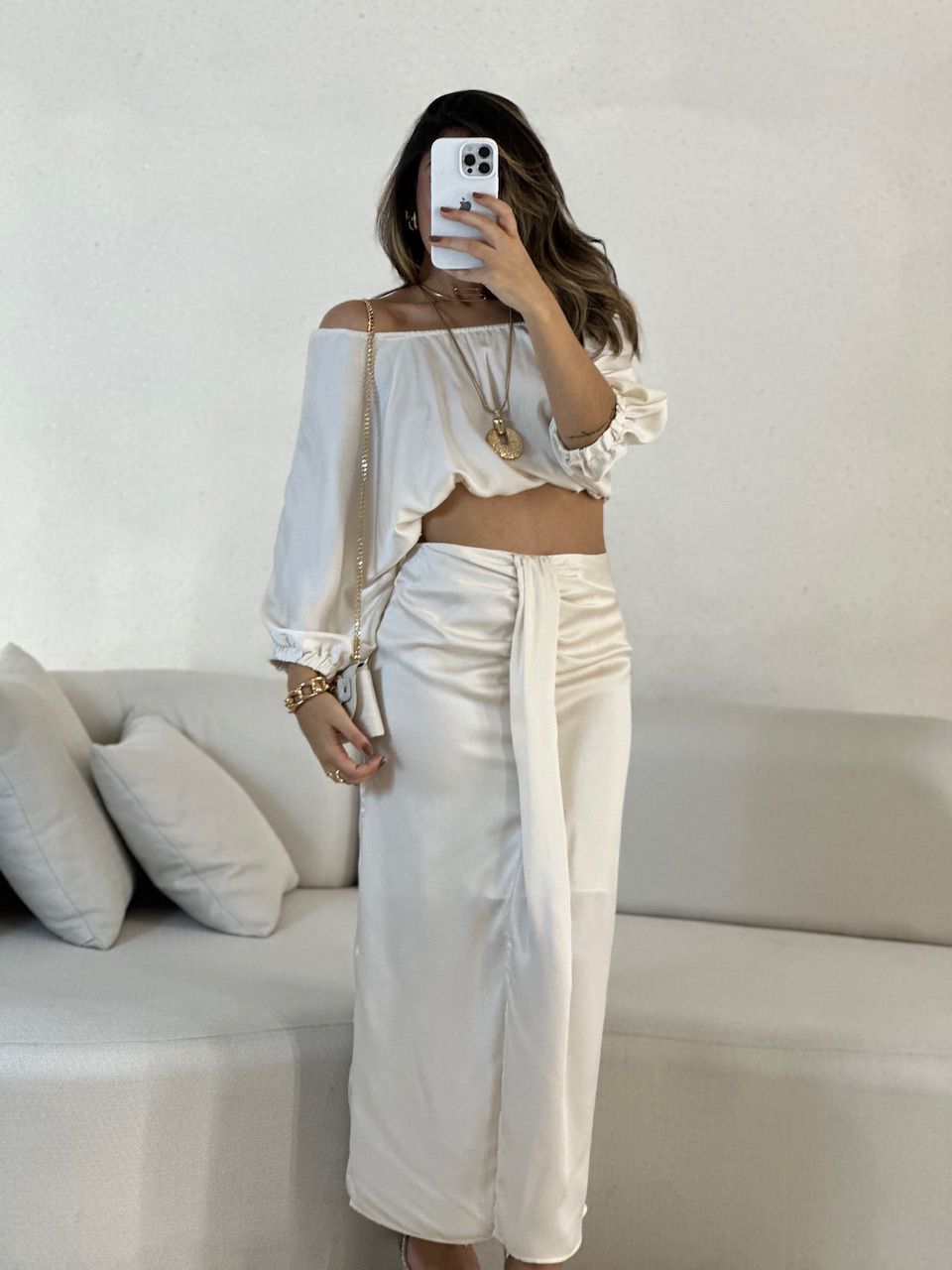 SAIA ESTHER ACETINADA MARFIM