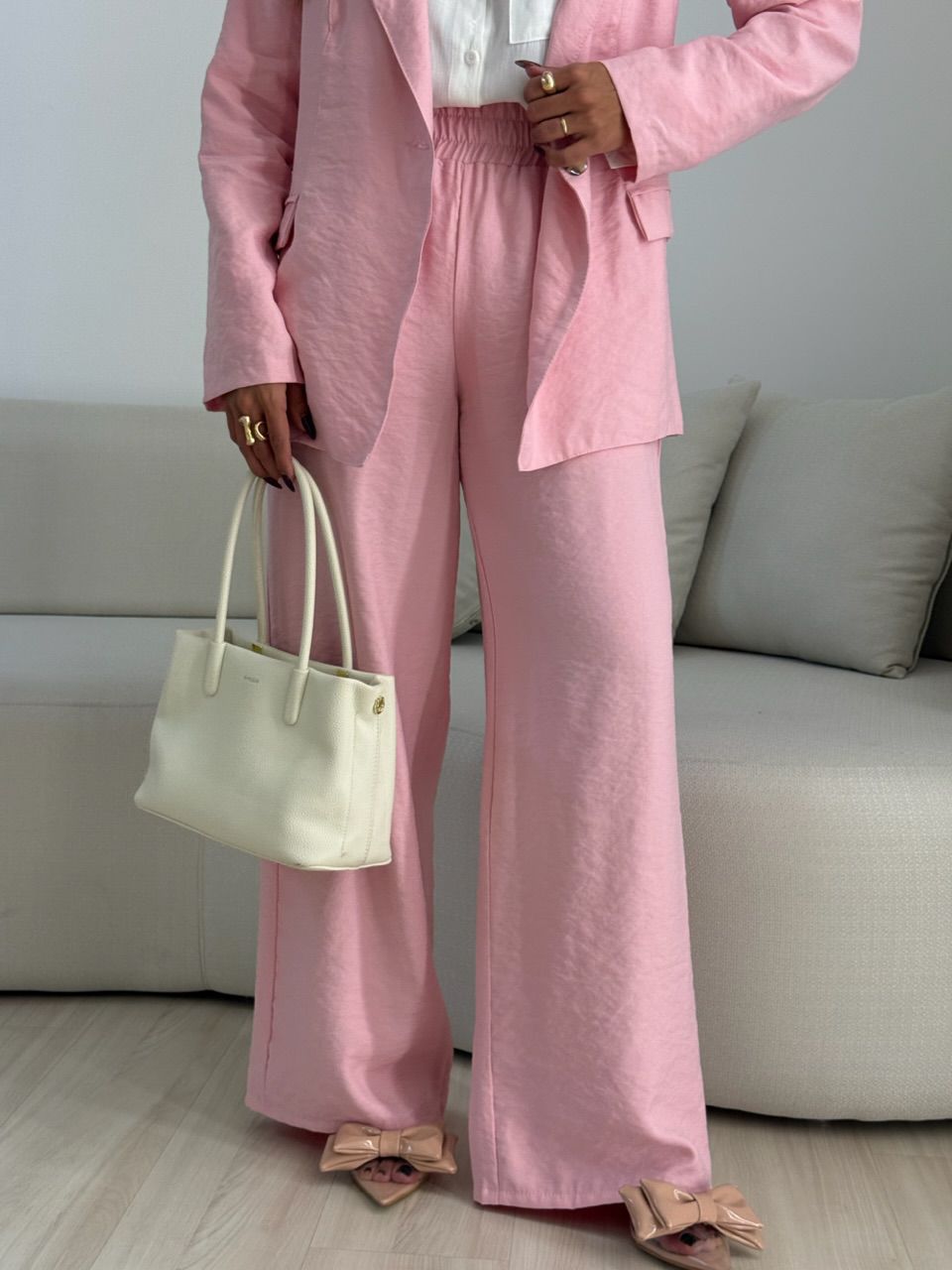 CONJUNTO SOLANGE BLAZER BABY PINK
