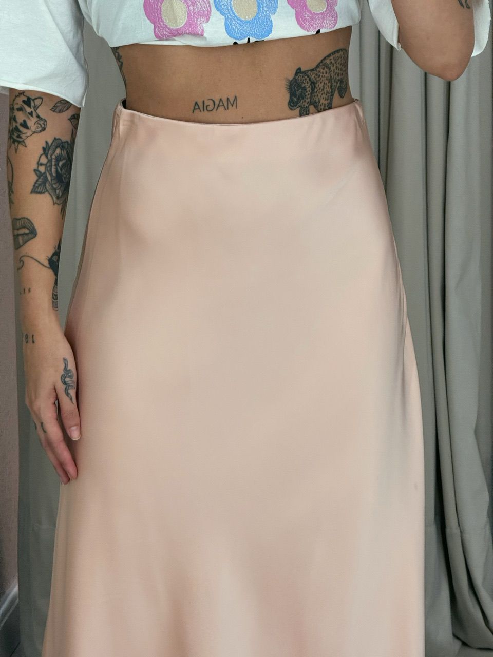 SAIA SELENA MIDI ROSÊ