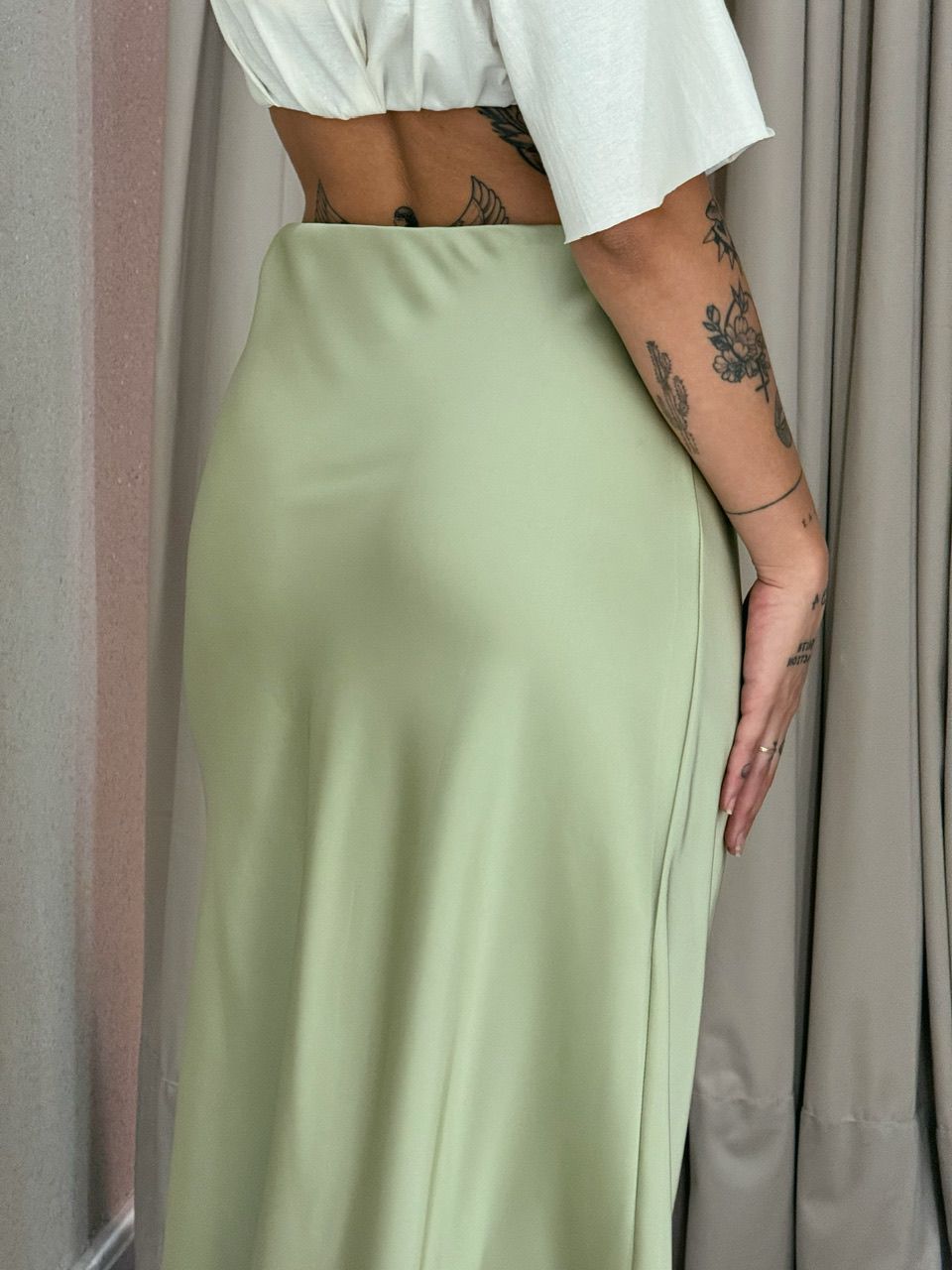 SAIA SELENA MIDI VERDE