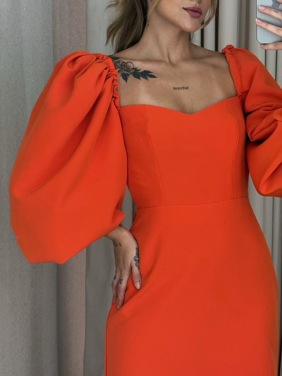 VESTIDO CF CHARLOTTE Laranja