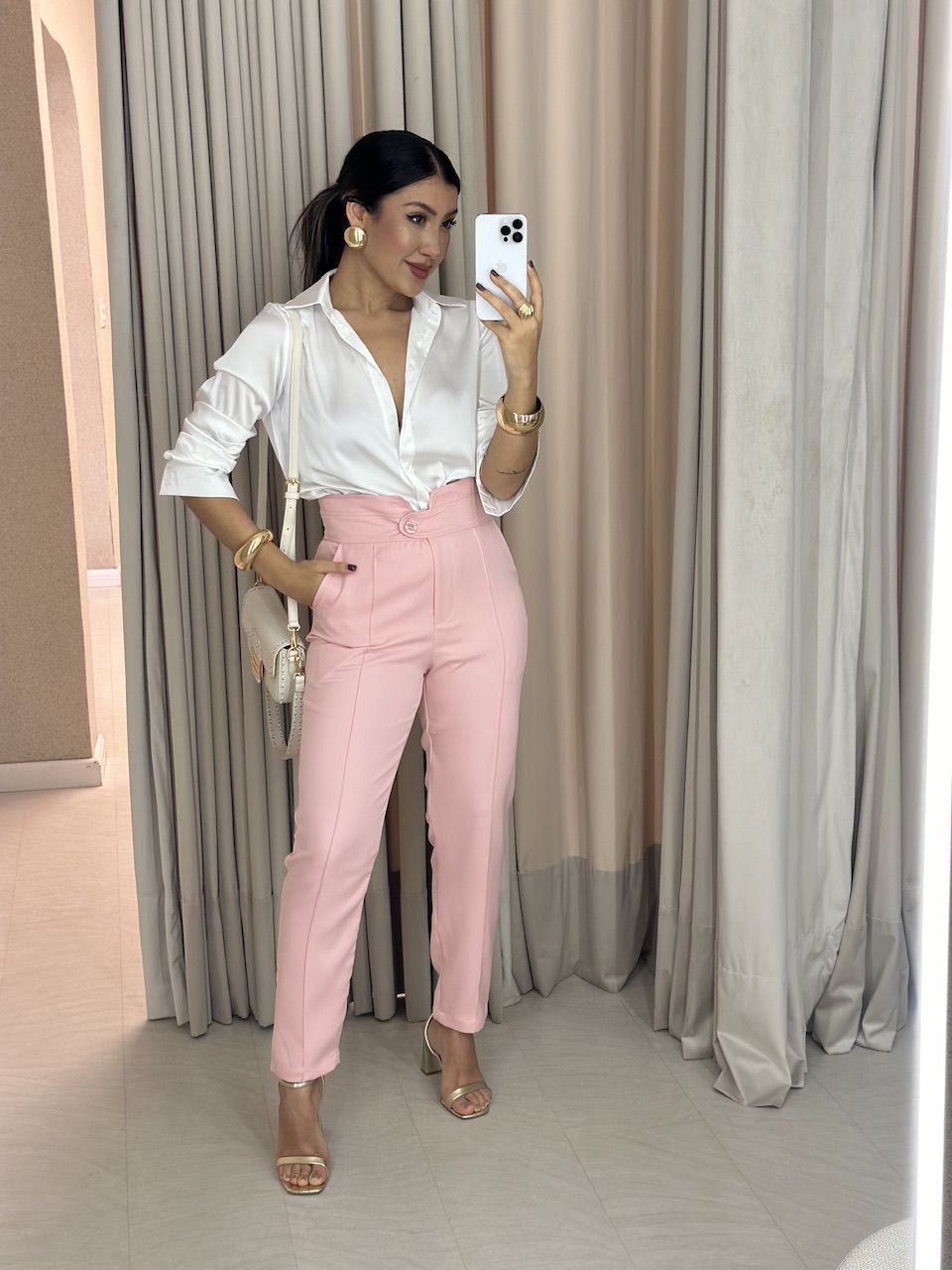 CALÇA SKINNY 02 LETÍCIA BABY PINK