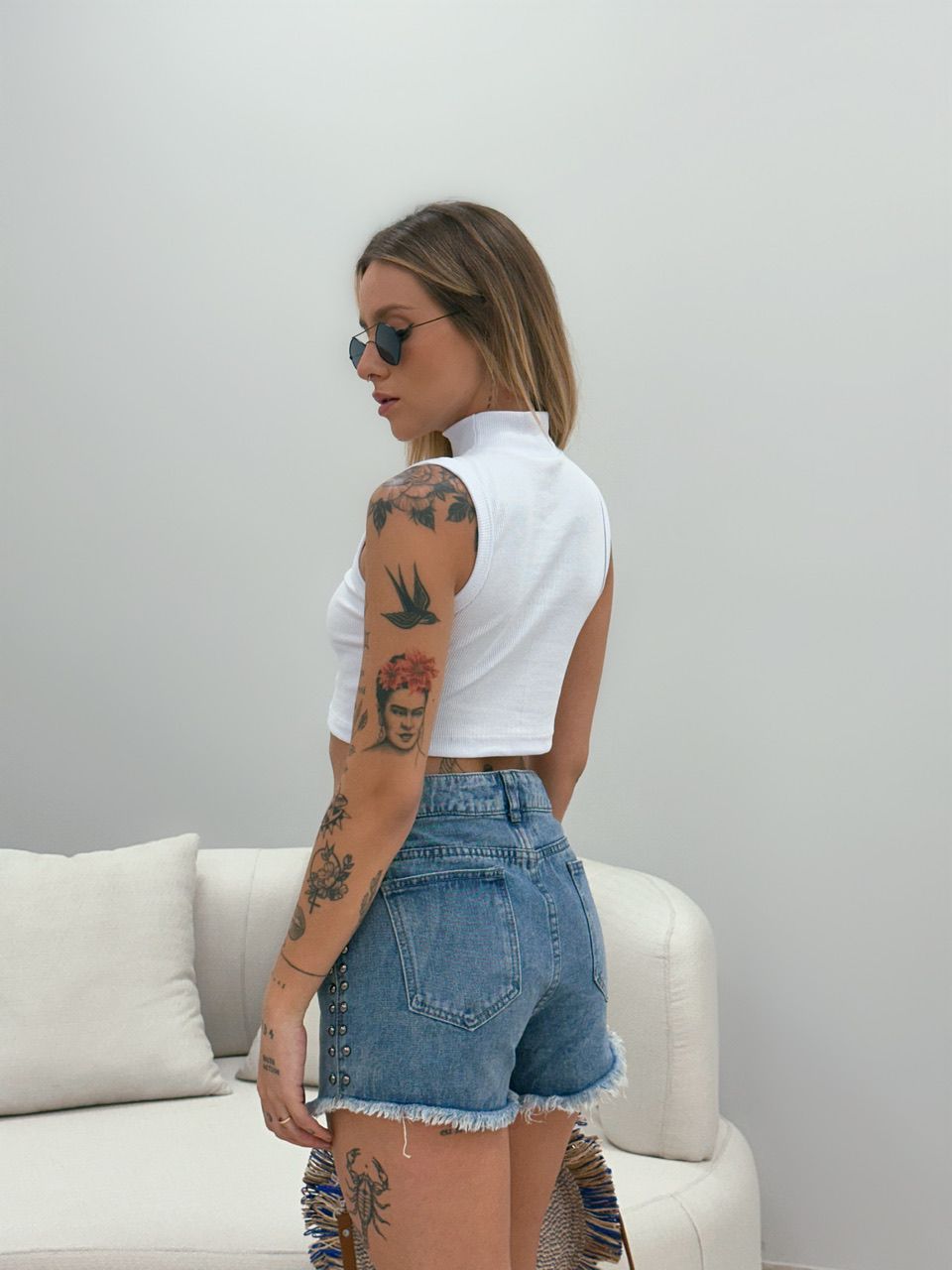 CROPPED CARLA CANELADO BRANCO