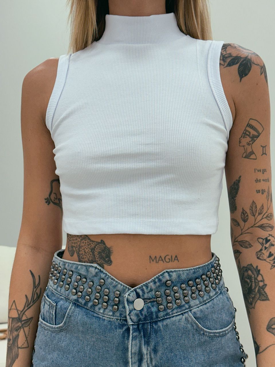 CROPPED CARLA CANELADO BRANCO