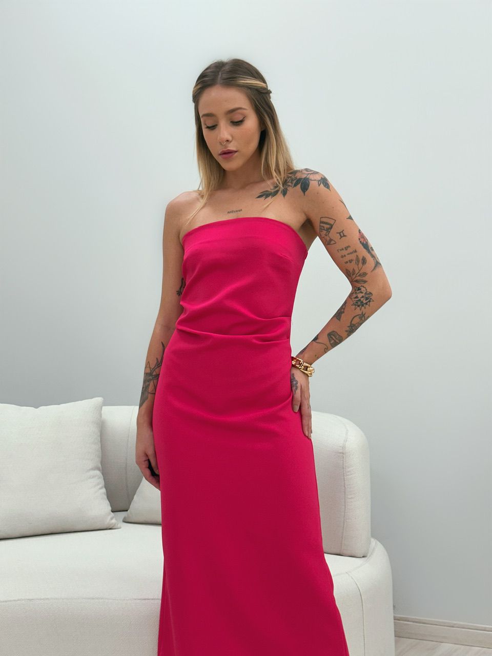 VESTIDO RAISSA TOMARA QUE CAIA PINK
