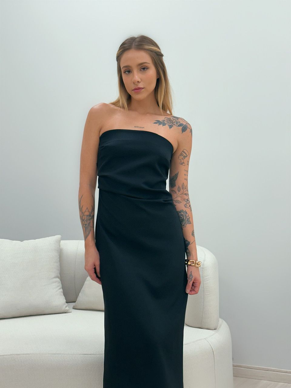 VESTIDO RAISSA TOMARA QUE CAIA PRETO