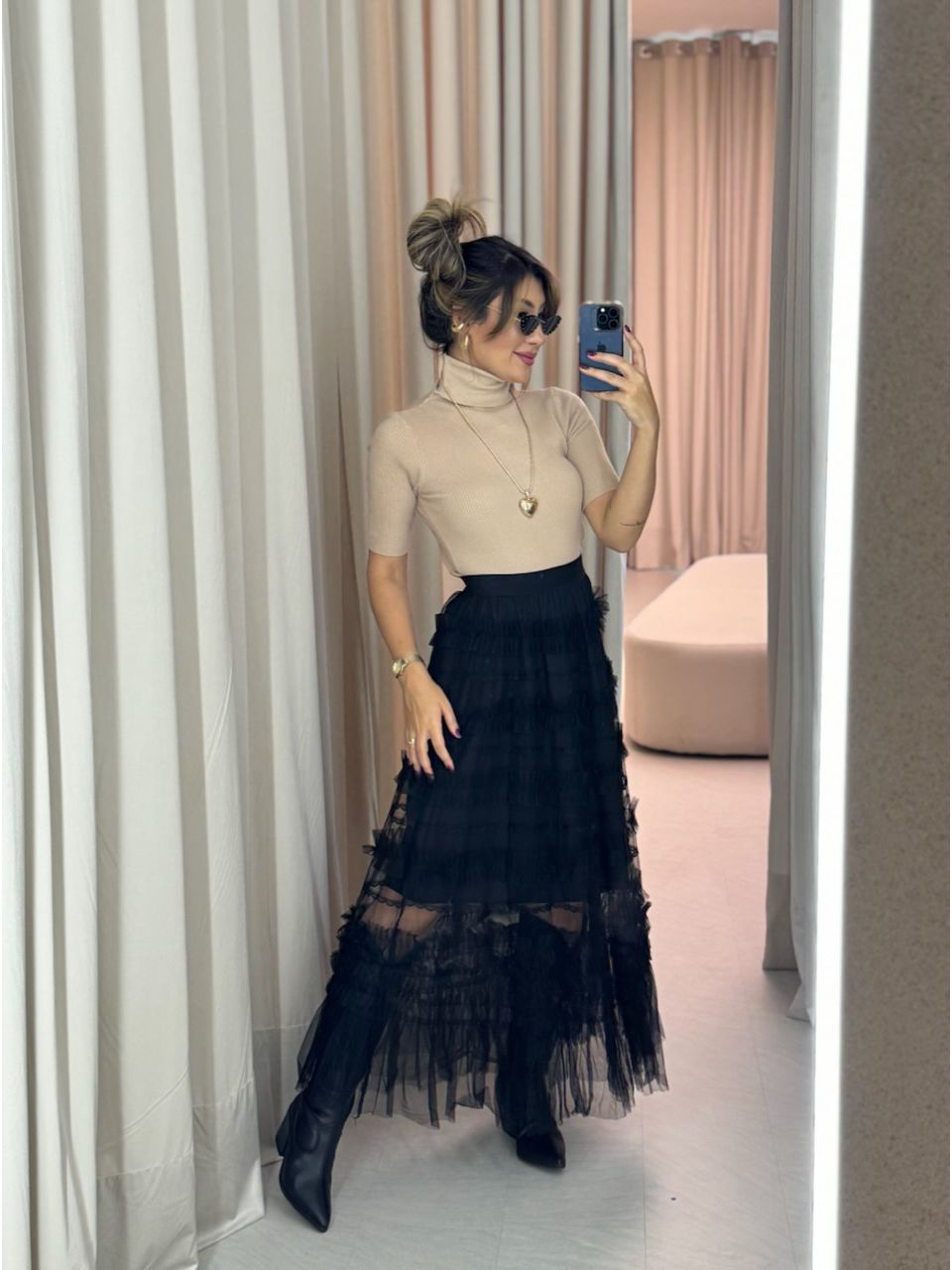 BLUSA MARIA JÚLIA MODAL NUDE