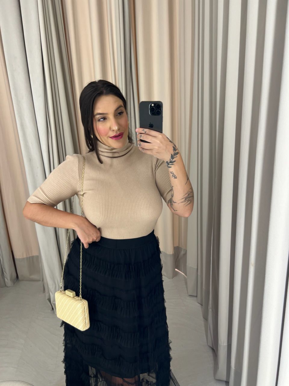BLUSA MARIA JÚLIA MODAL NUDE