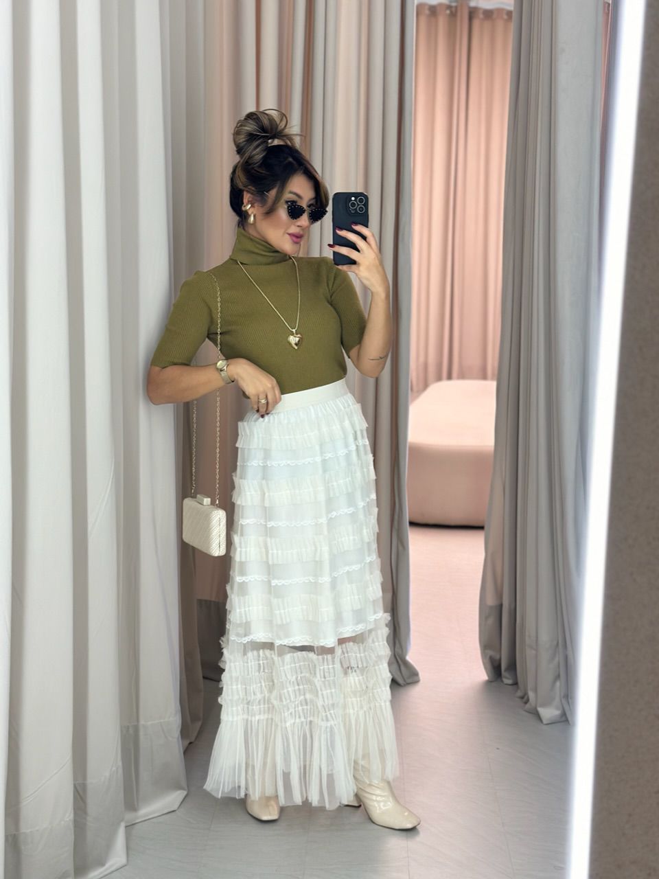 BLUSA MARIA JÚLIA MODAL VERDE