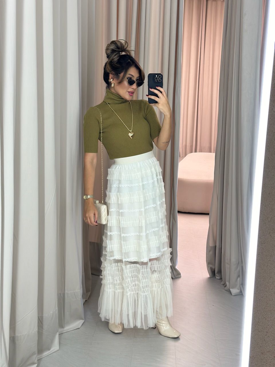 BLUSA MARIA JÚLIA MODAL VERDE