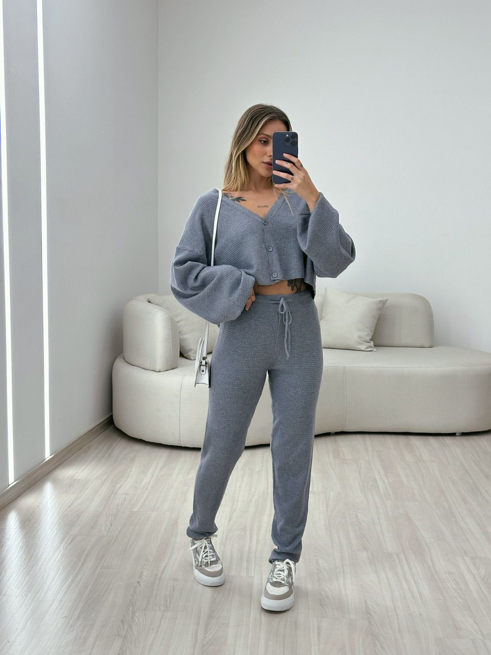 CONJUNTO CECÍLIA MODAL CINZA