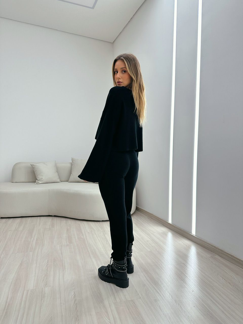 CONJUNTO CECÍLIA MODAL PRETO