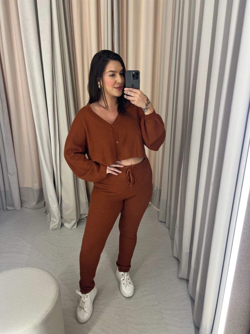 CONJUNTO CECÍLIA MODAL TERRACOTA