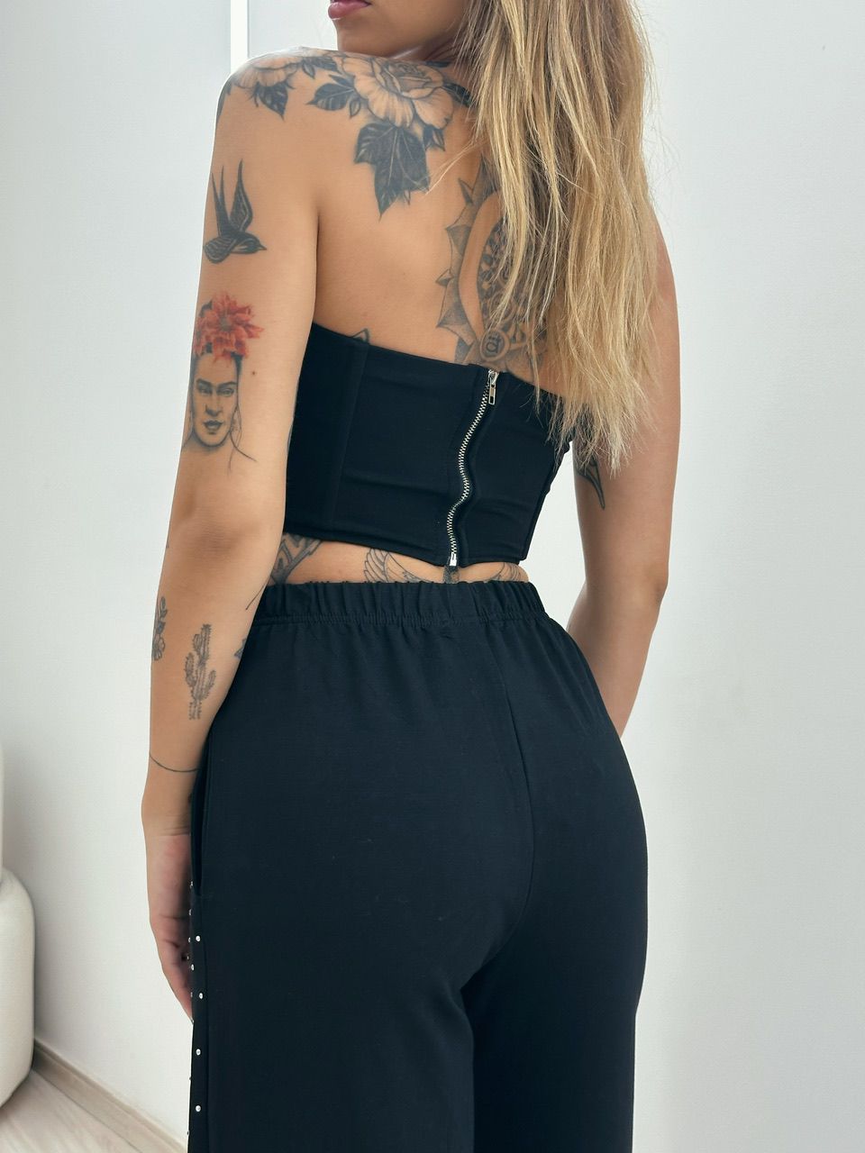 CONJUNTO ISADORA BRILHO PRETO