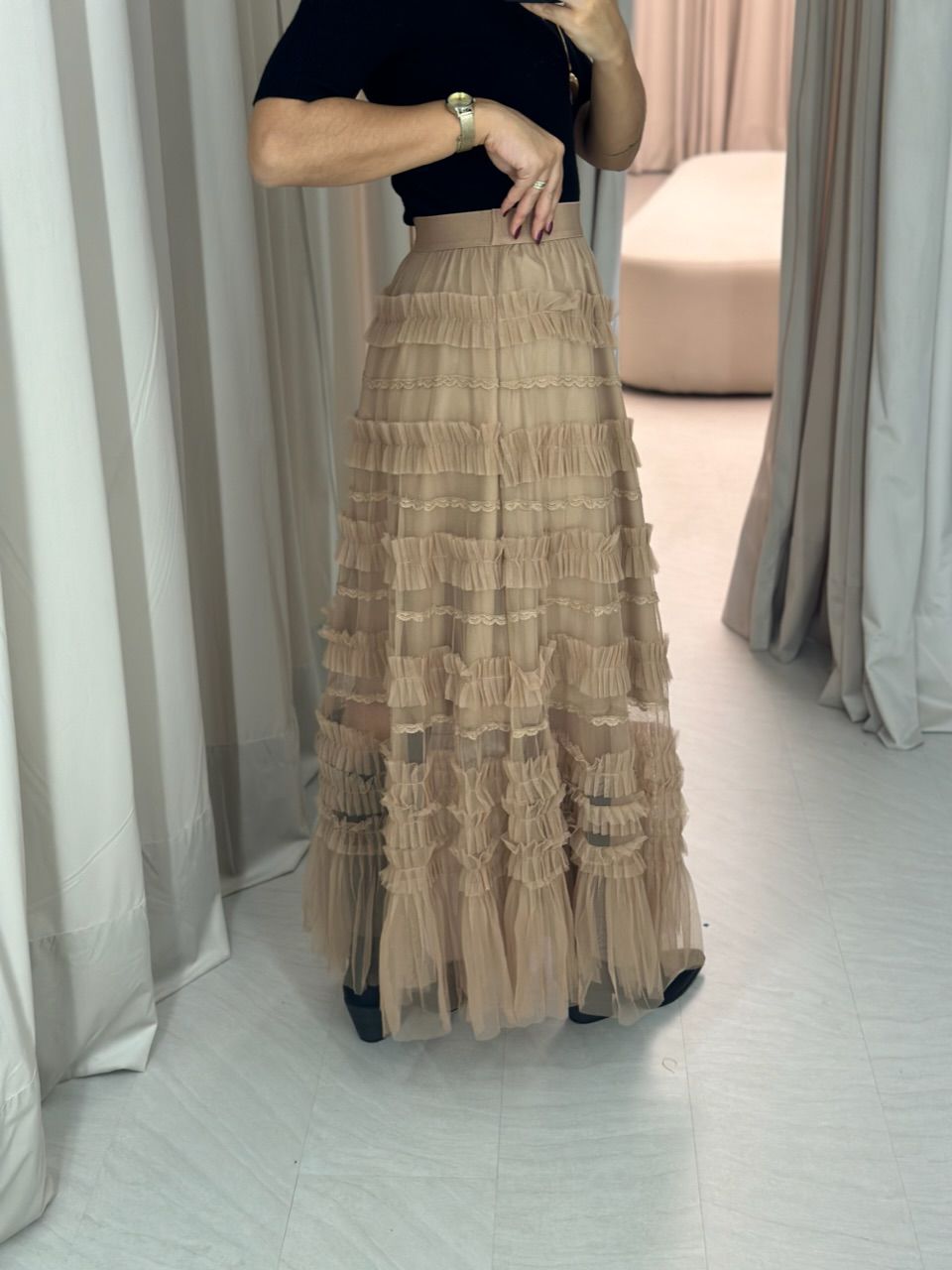 SAIA LUNA TULE NUDE
