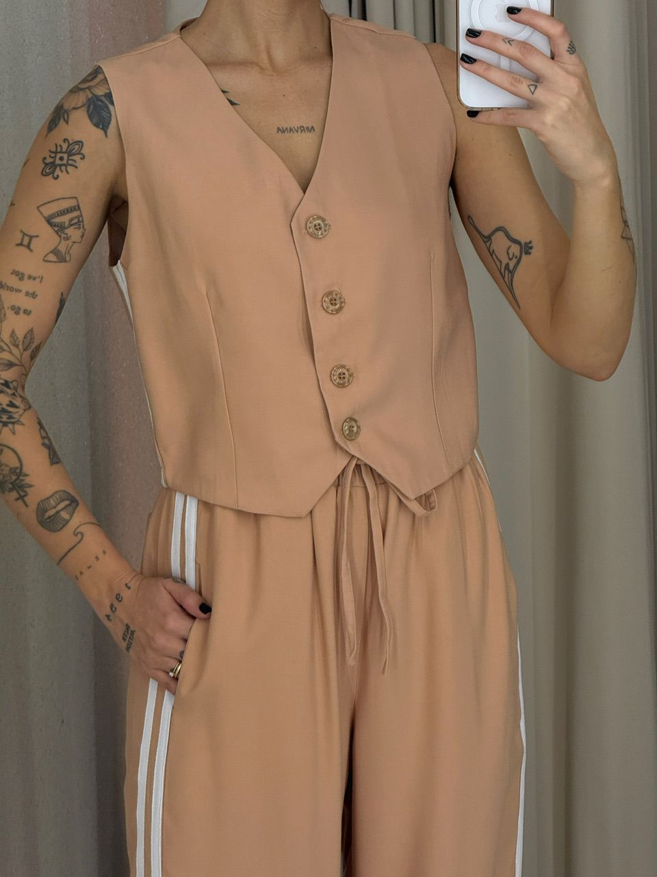 CONJUNTO ESTEFÂNIA LISTRAS Nude