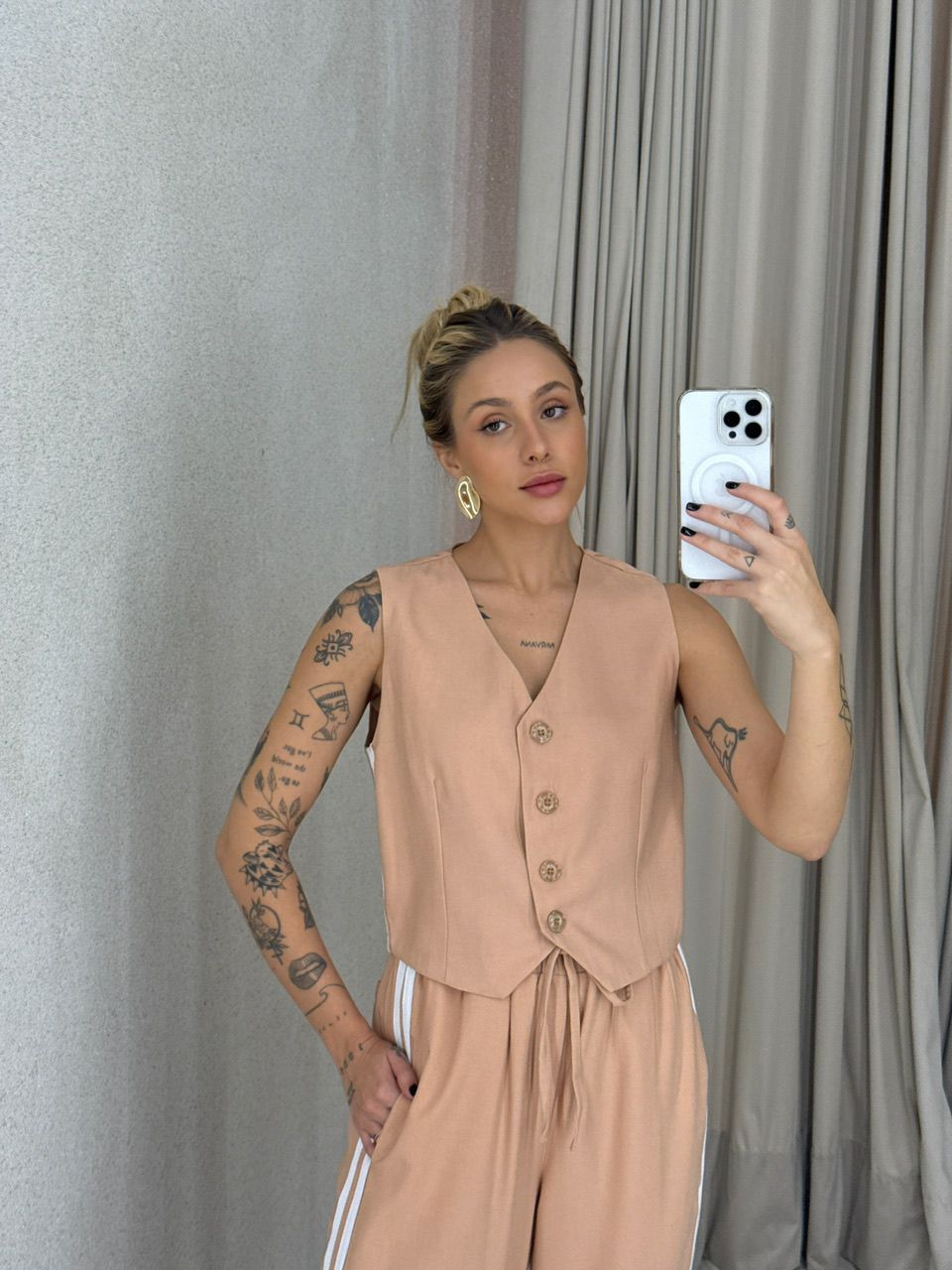CONJUNTO ESTEFÂNIA LISTRAS Nude