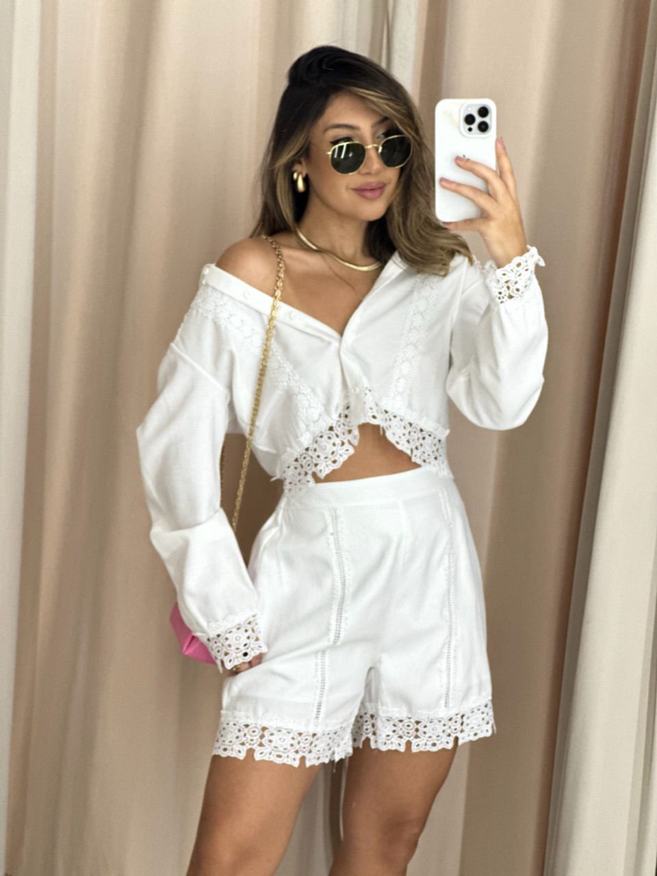 CONJUNTO CRISTINA SHORT OFF