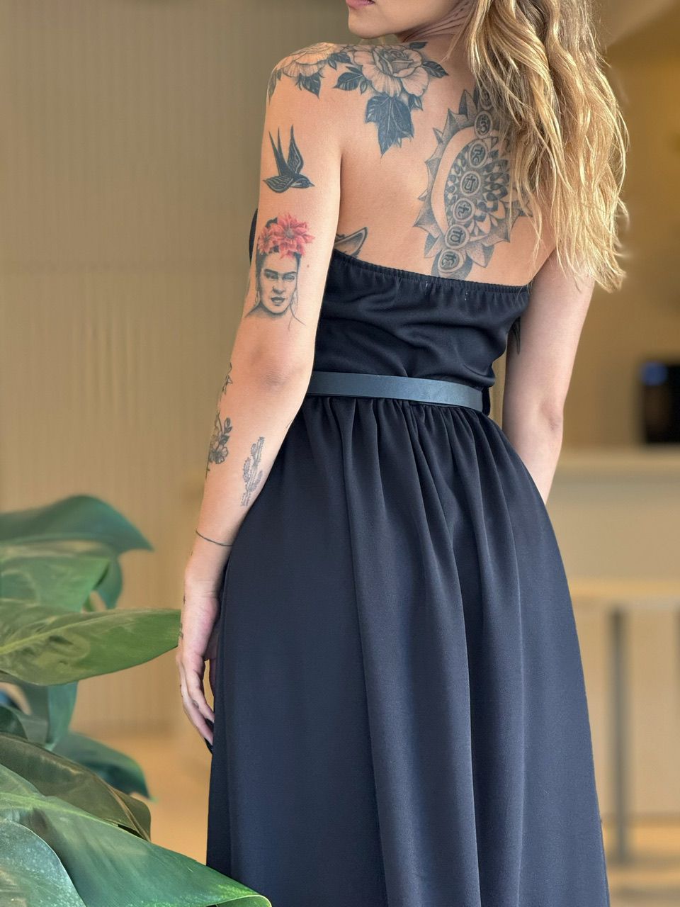 VESTIDO SERENA EVASÊ PRETO