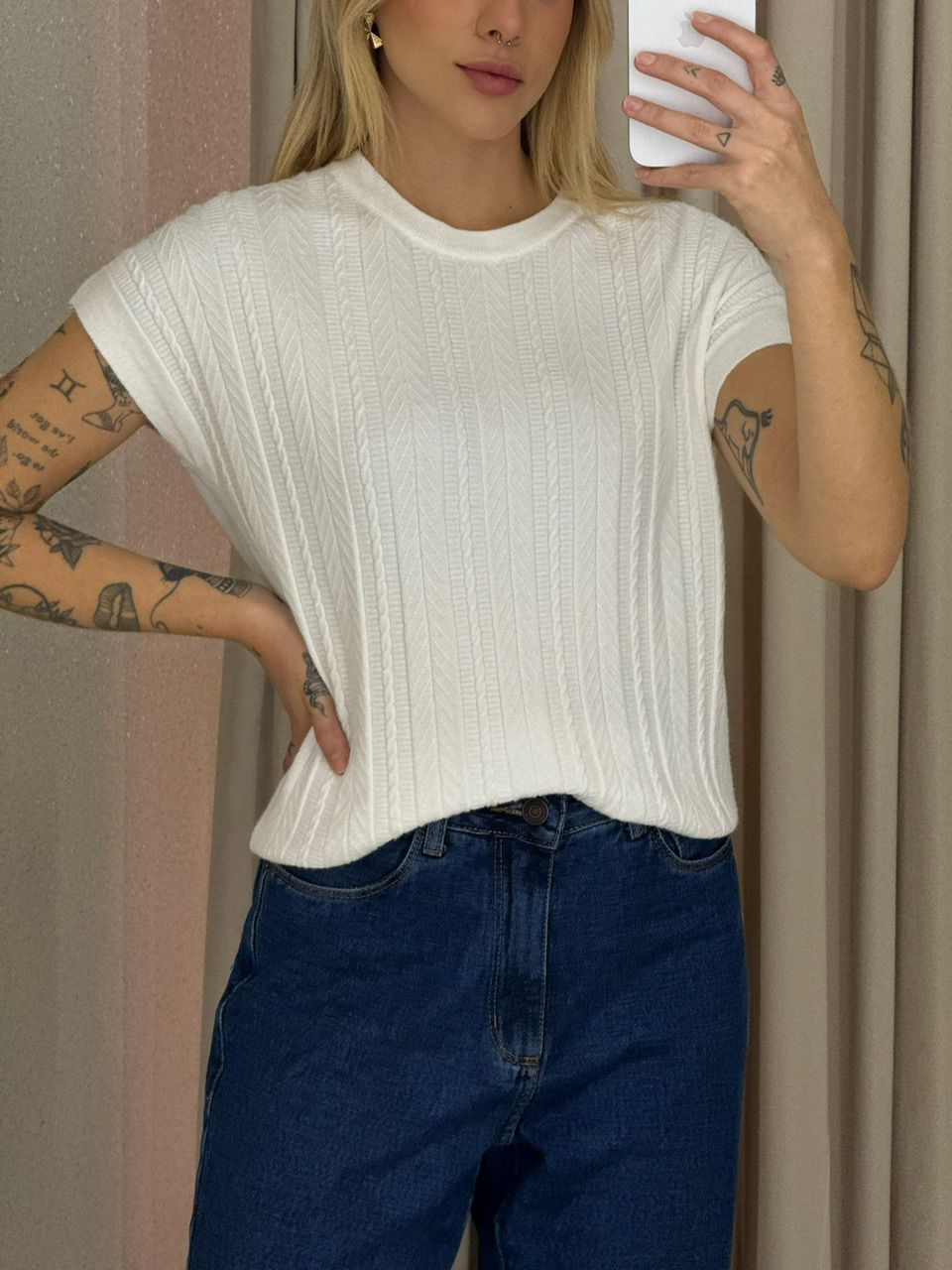 BLUSA SILVIA TRICOT OFF
