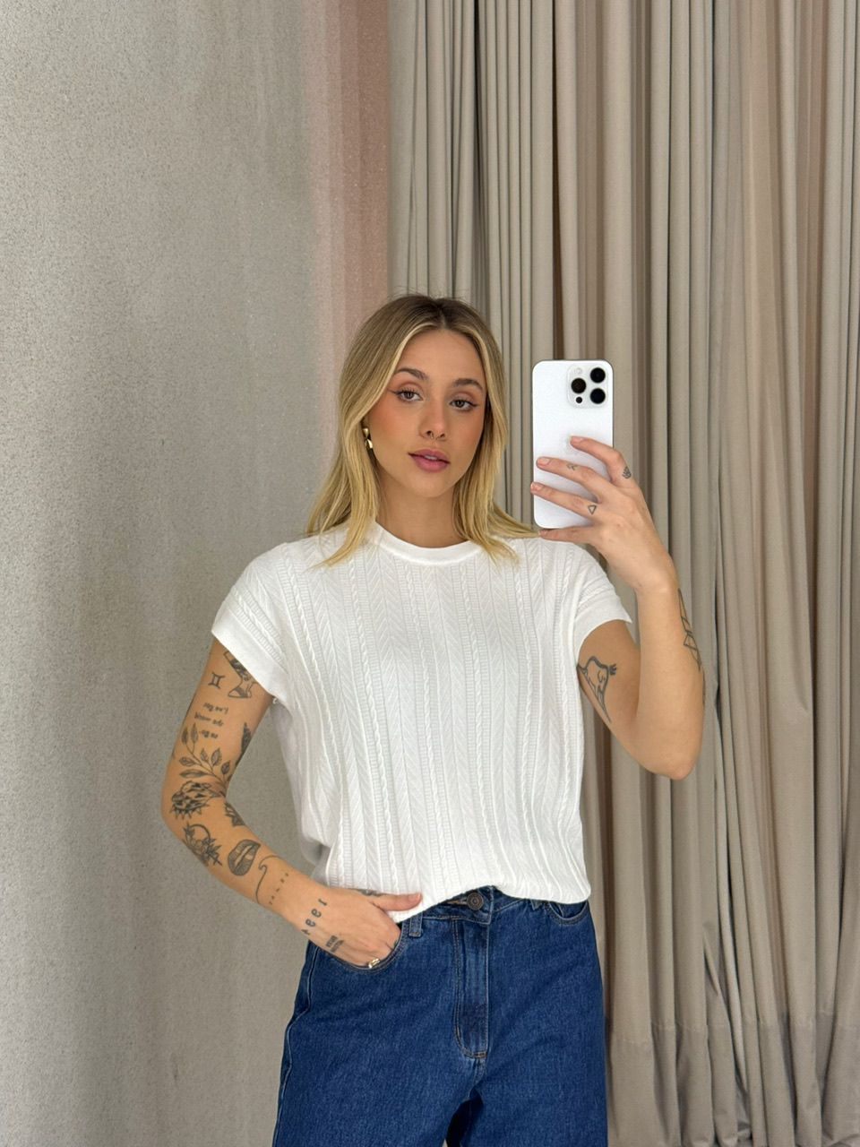 BLUSA SILVIA TRICOT OFF